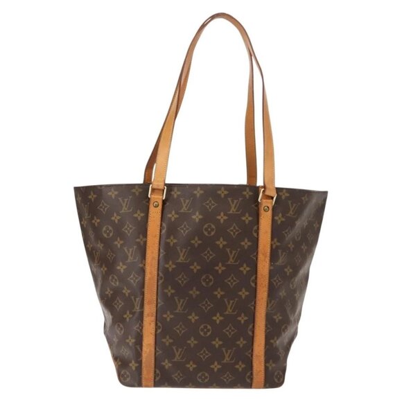 LOUIS VUITTON Monogram Sac Shopping Tote Bag M51108 LV Auth 121334 - Picture 3 of 16